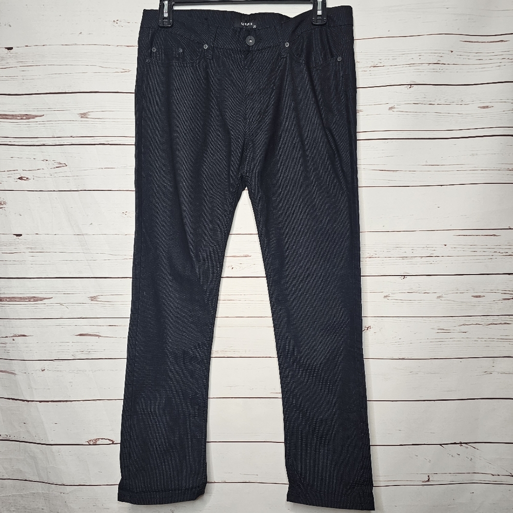 Kayden K Black Twill Slim Fit Jeans